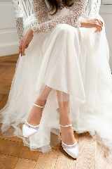 Zoey Menyasszonyi cipő #6